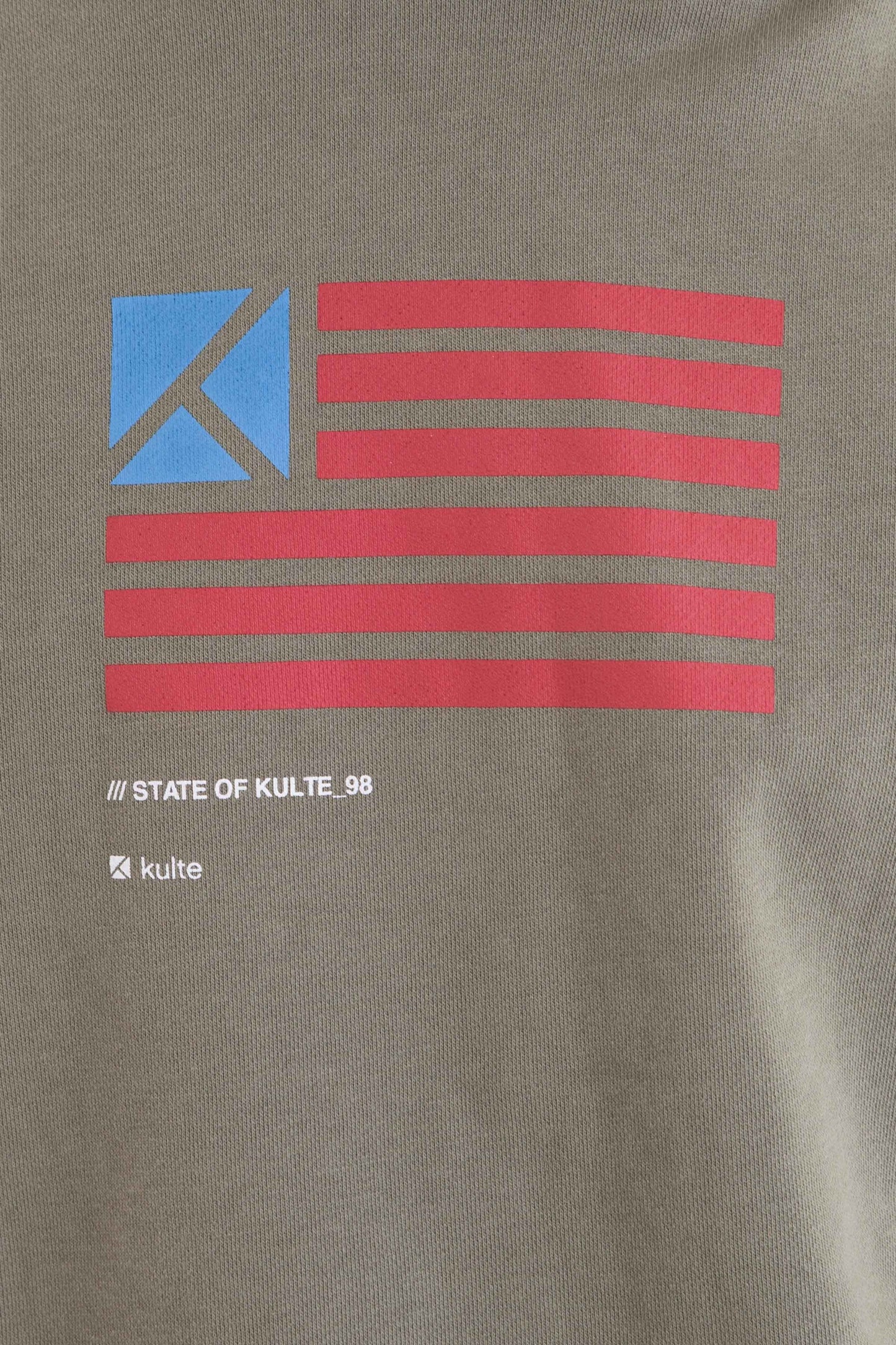 HOODIE STATES OF K KAKI