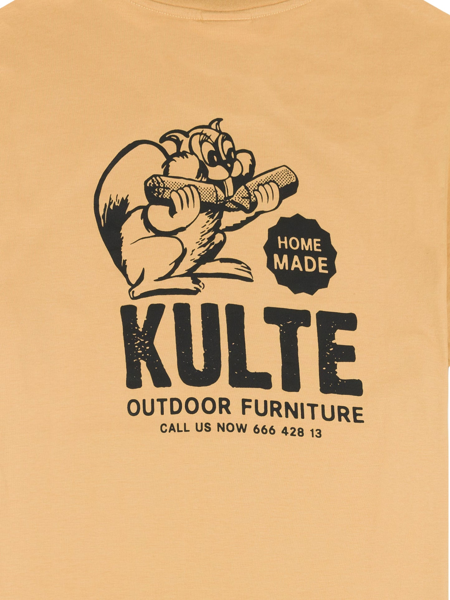 BEIGE CASTOR T-SHIRT