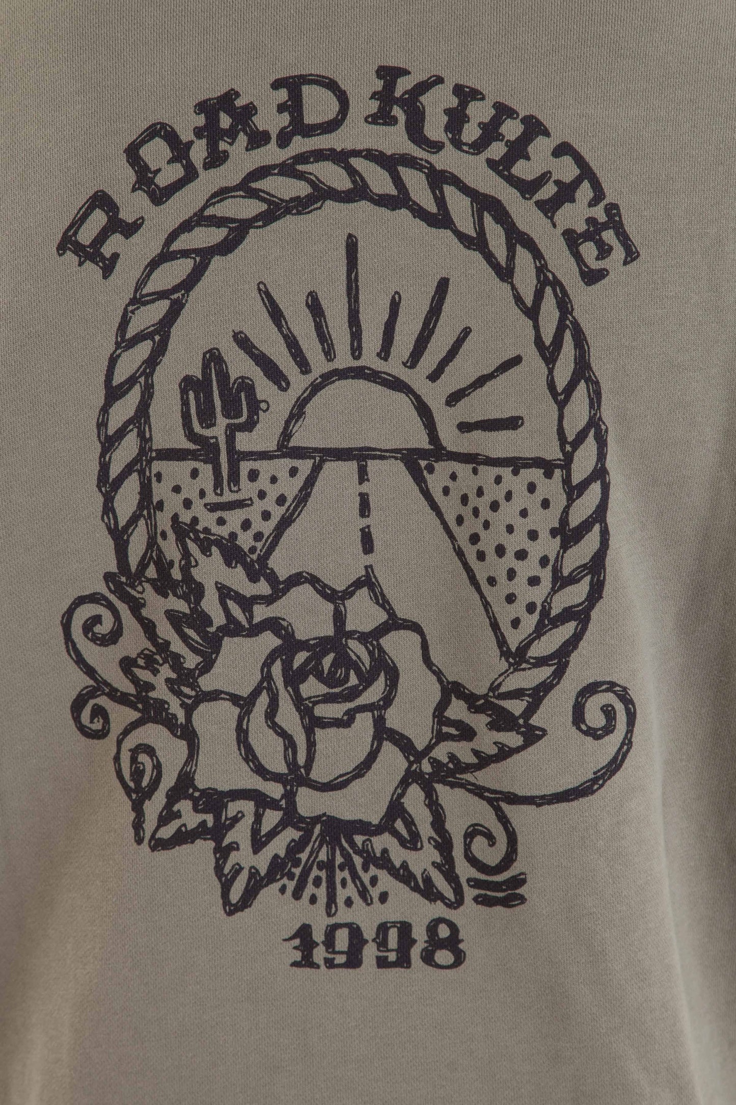 HOODIE ROAD KULTE KAKI