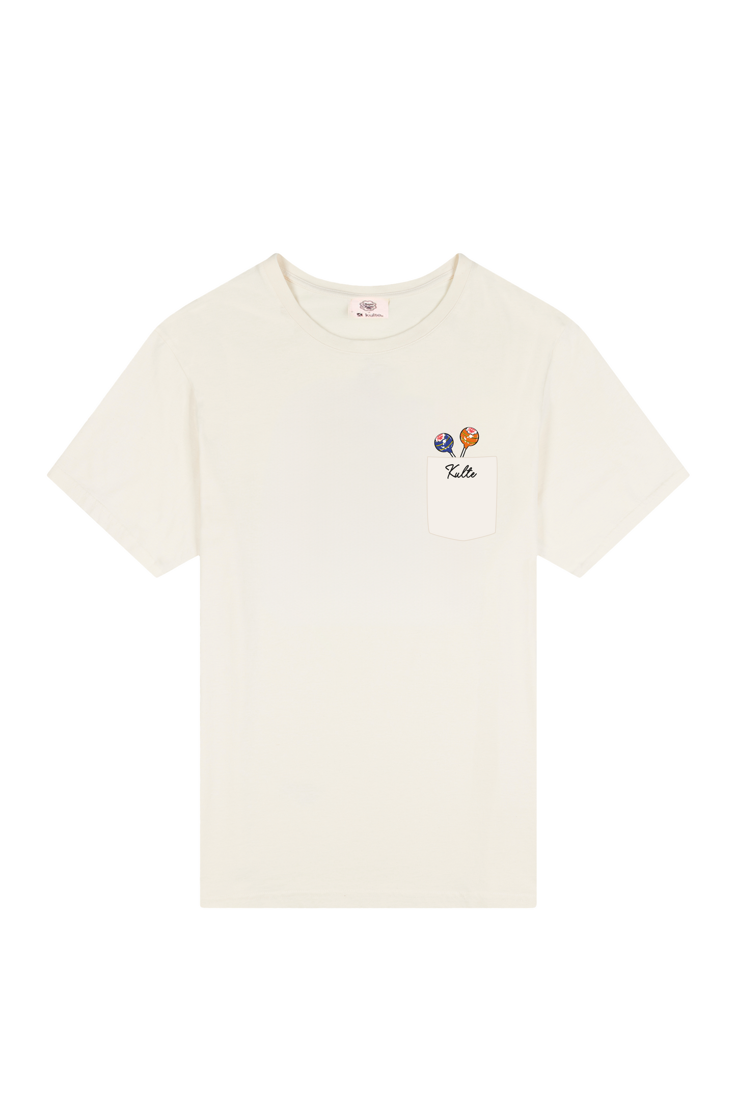 T-SHIRT ENFANT POKET CHUPA OFF WHITE