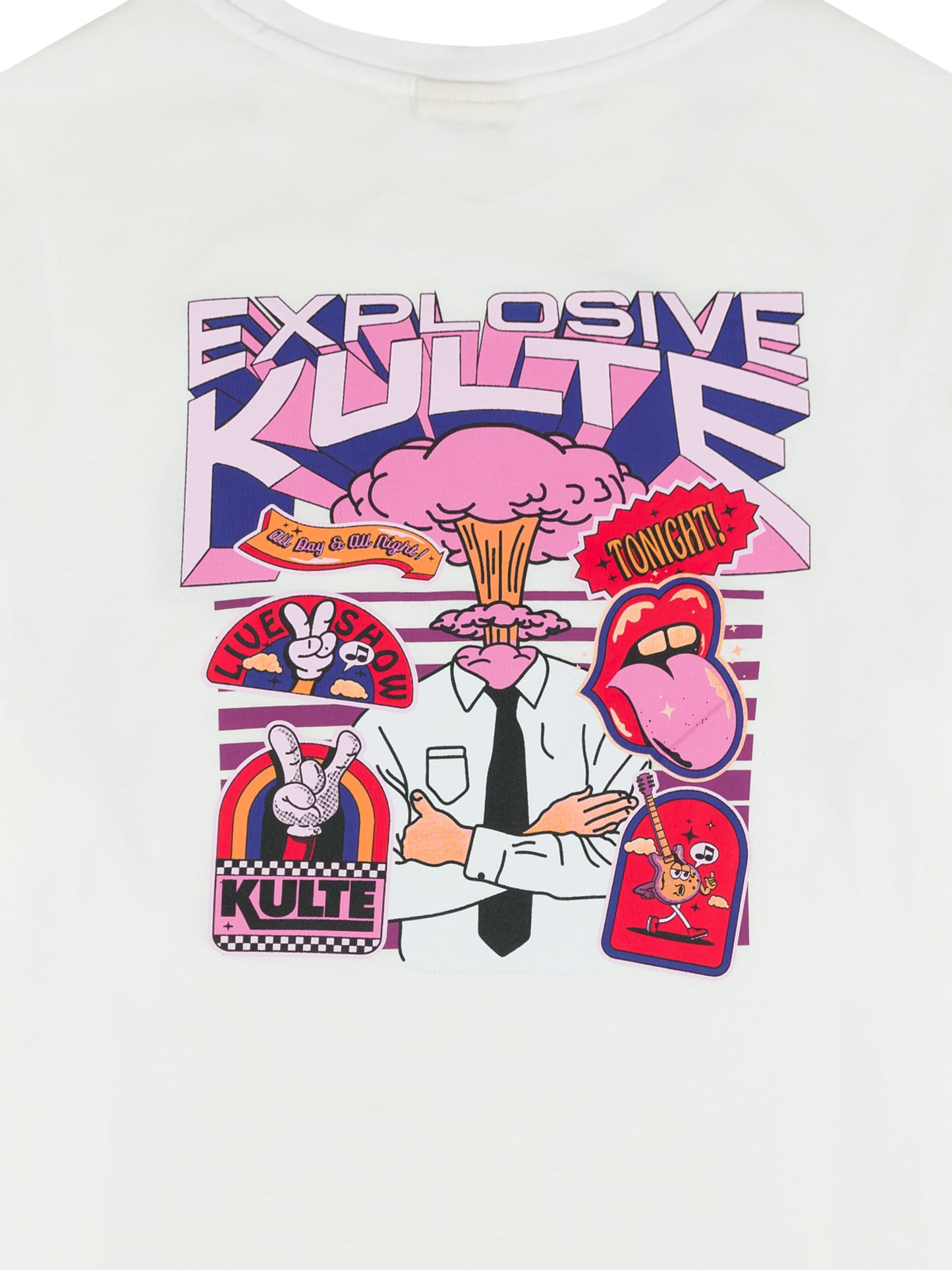 TEE SHIRT EXPLOSIV WHITE