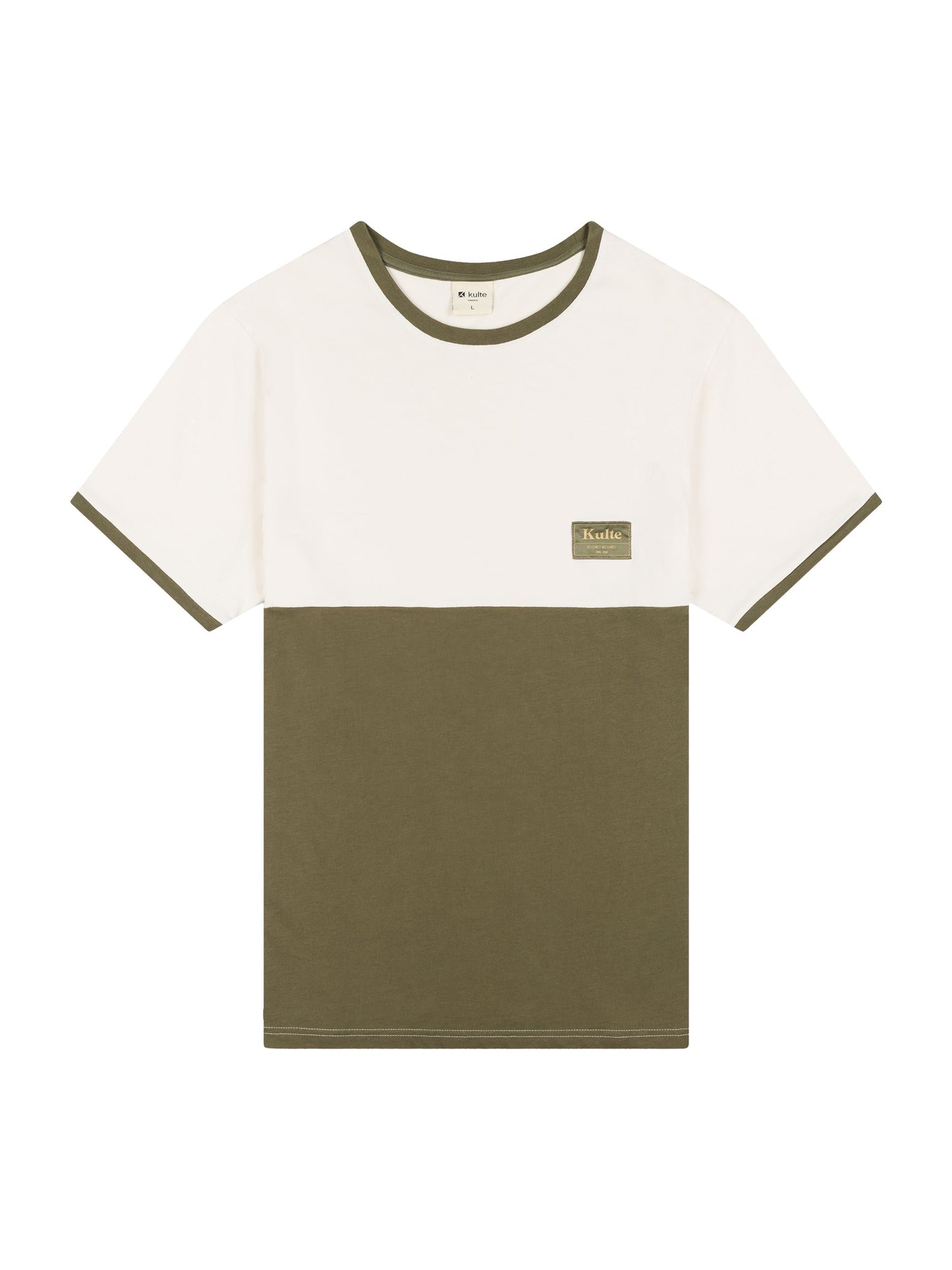 HEAVY SMART KAKI T-SHIRT