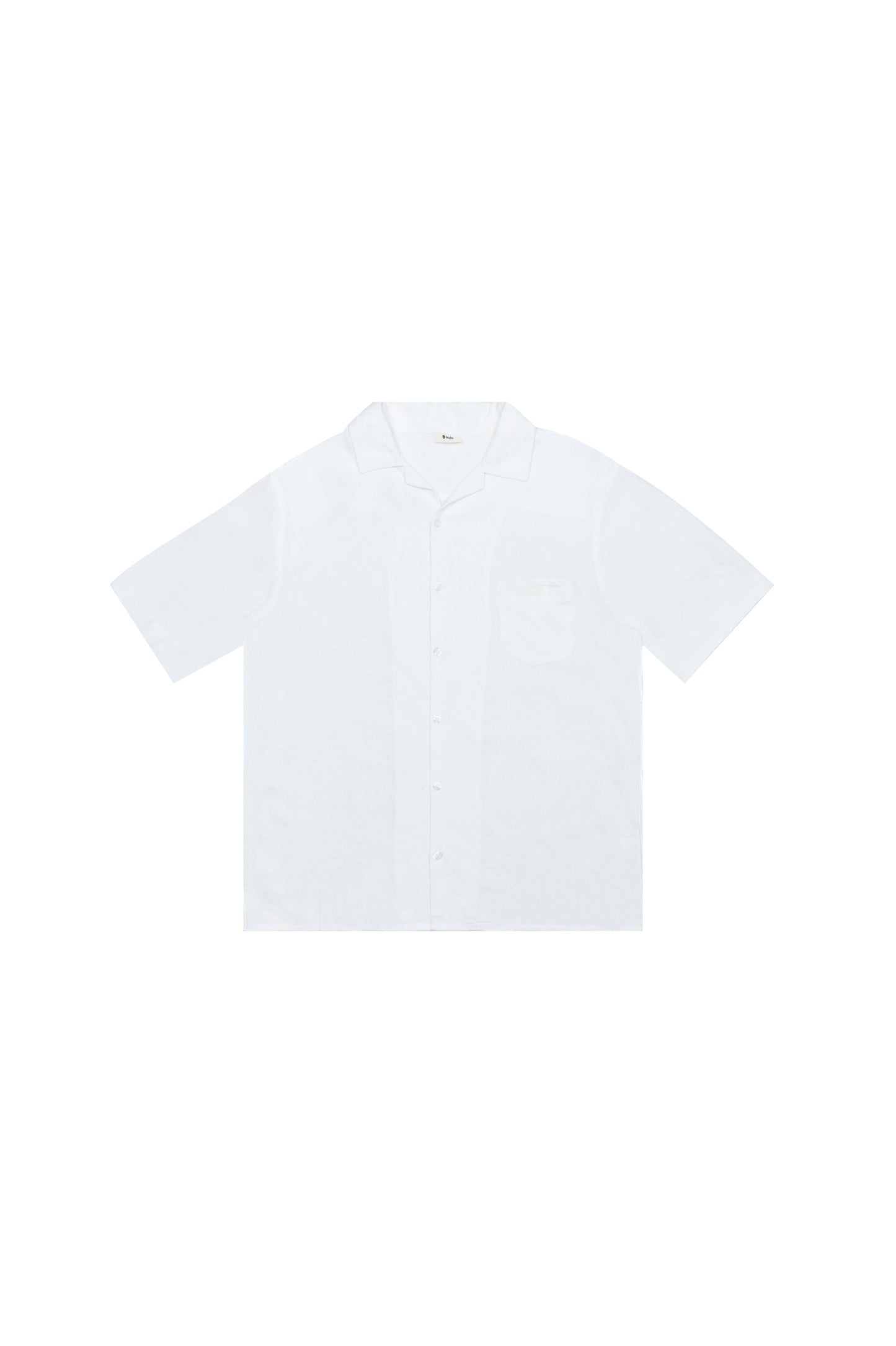 CHEMISE MANCHES COURTES LIN OFF WHITE