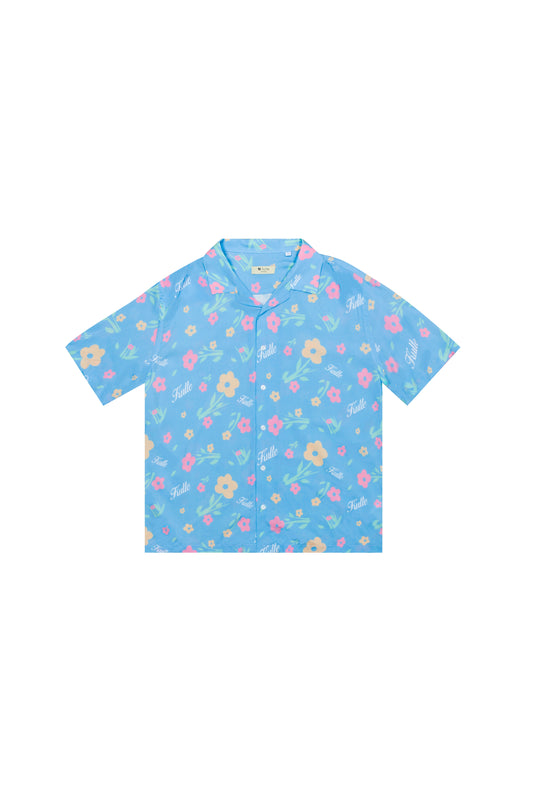 CHEMISE MANCHES COURTES HAWAIENNE FLOWER