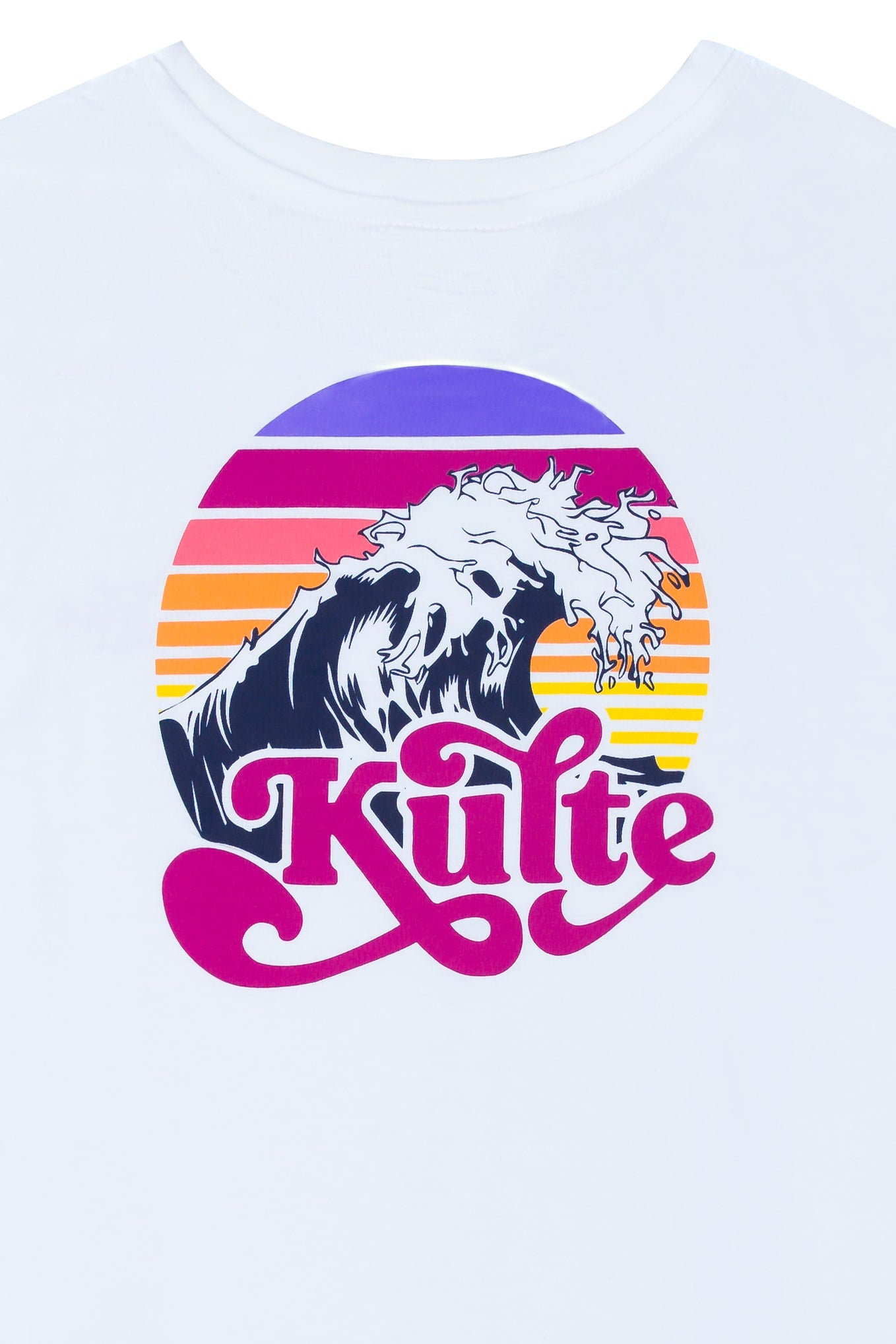 T-SHIRT WAVE 2 BLANC