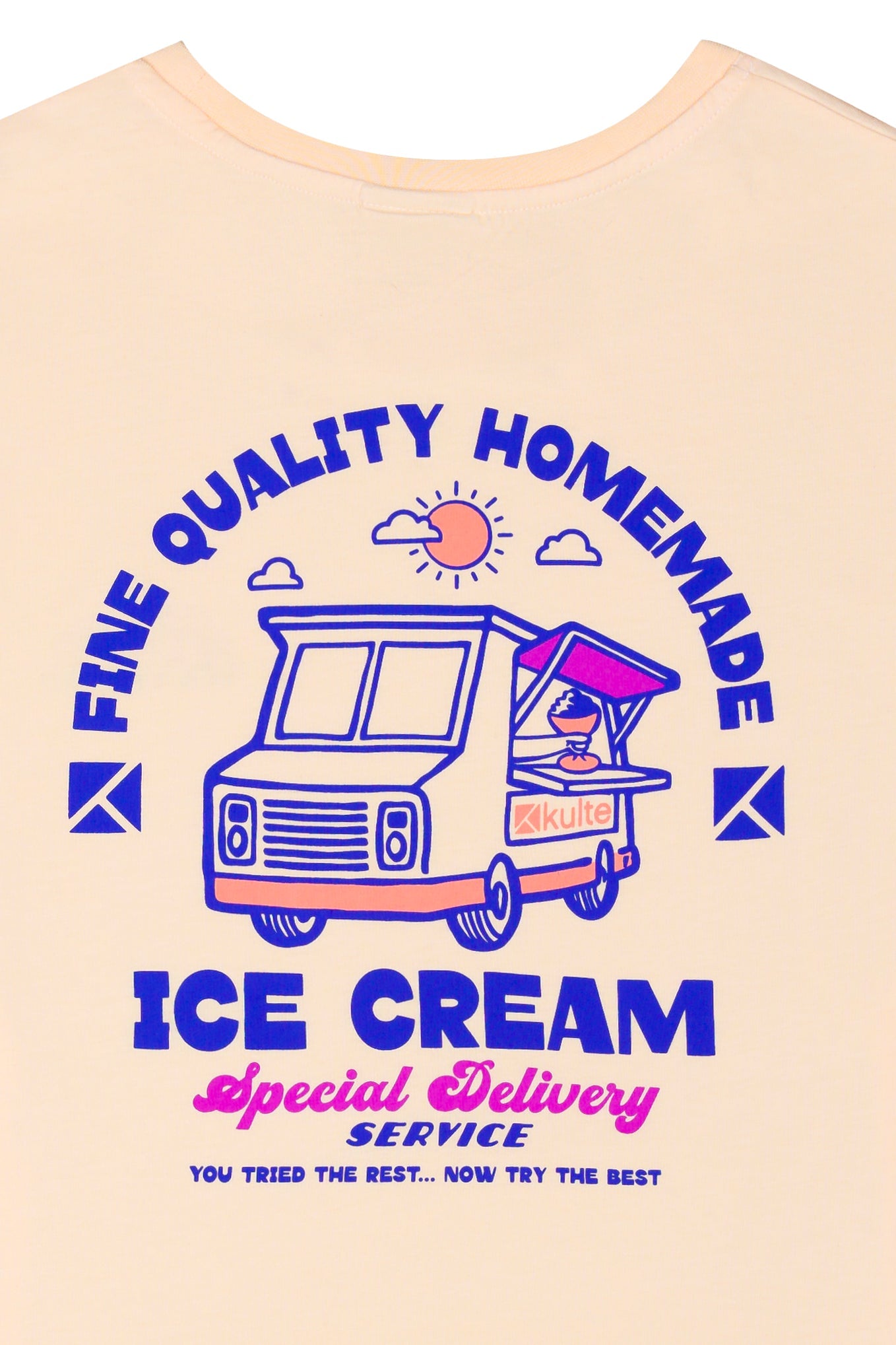 T-SHIRT ICE CREAM PÊCHE