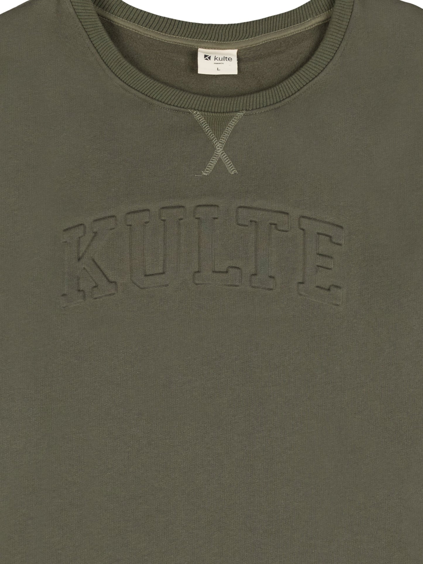 ATHLETIC SHADOW KAKI SWEATSHIRT