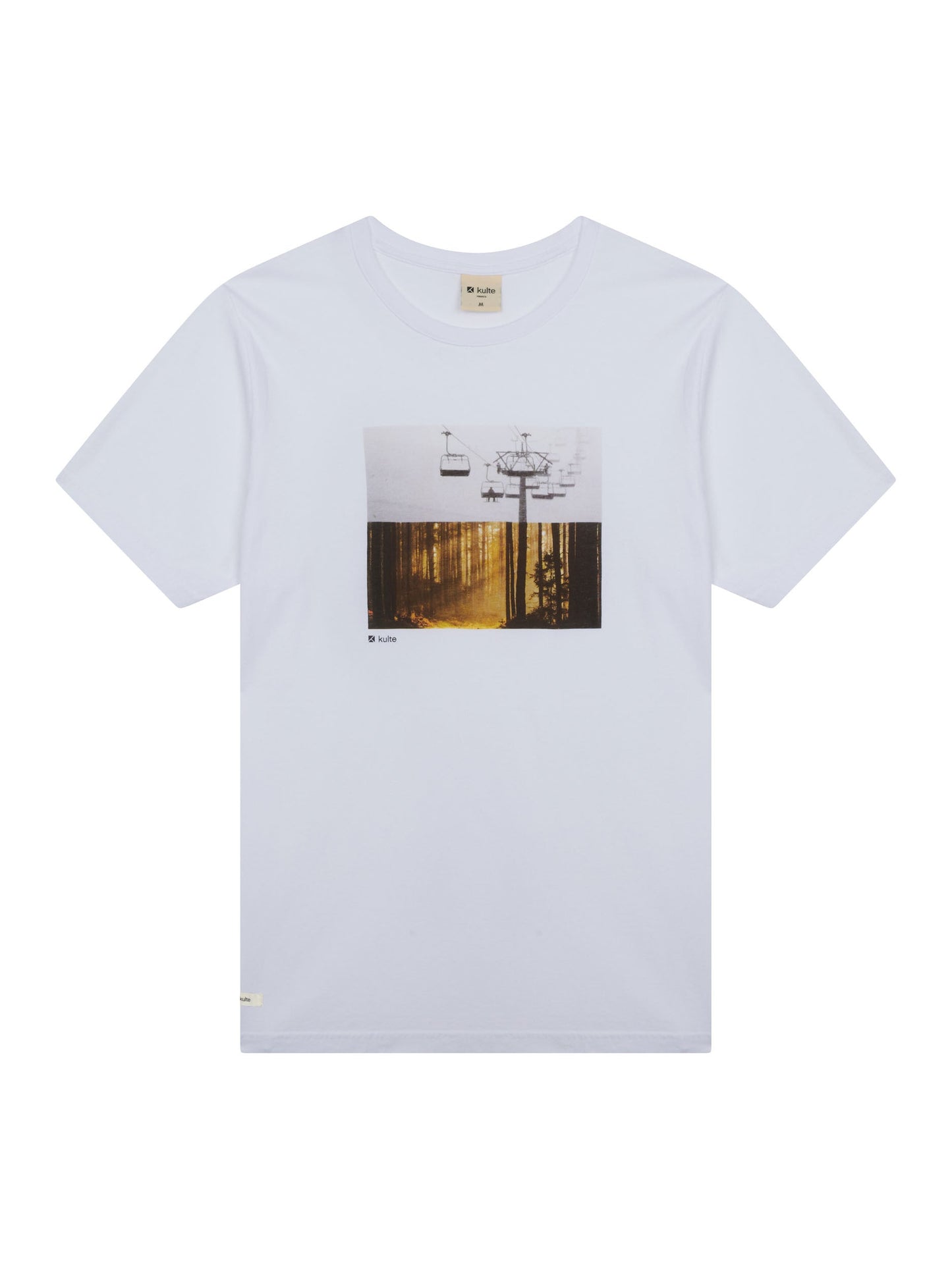 TEE SHIRT FORET WHITE
