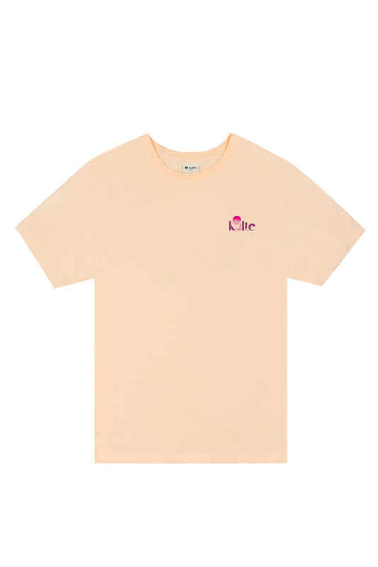 T-SHIRT TYPO SUN PÊCHE