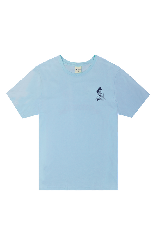 T-SHIRT PIN-UP BLUE