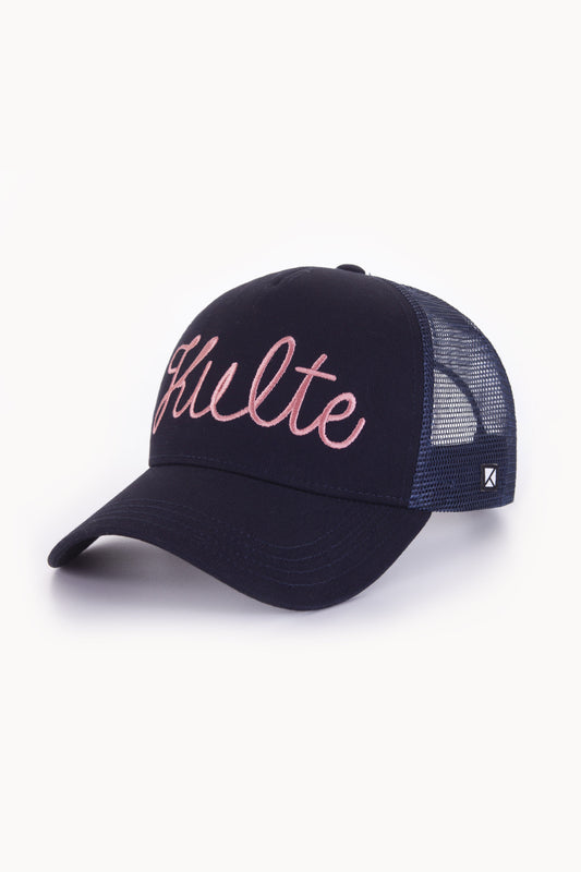 CASQUETTE SCRIPT NAVY