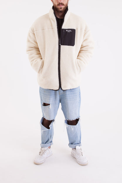 THE REVERSIBLE SHERPA OFF WHITE/BLACK