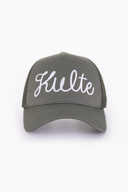 CASQUETTE SCRIPT KAKI