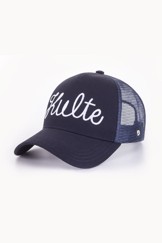 CASQUETTE SCRIPT NAVY