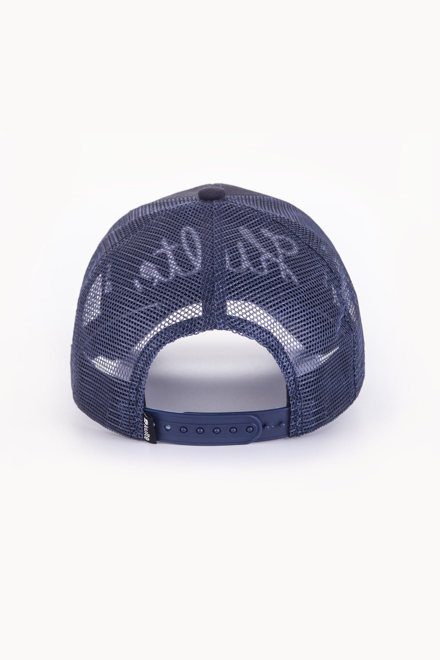 NAVY SCRIPT CAP