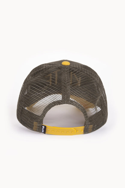 VINTAGE YELLOW KAKI CAP