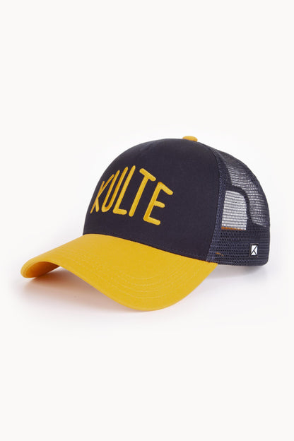 VINTAGE YELLOW NAVY CAP