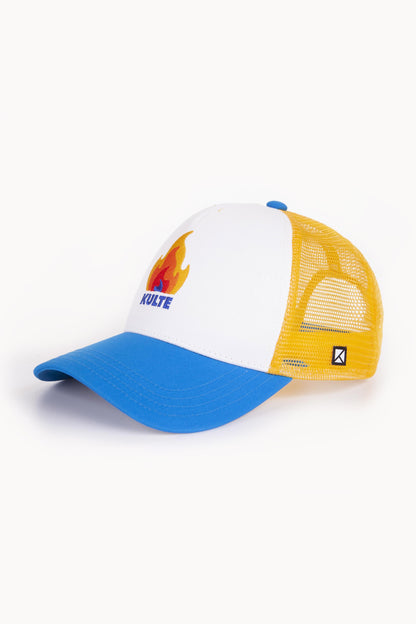 CASQUETTE MOTIF FLAMME