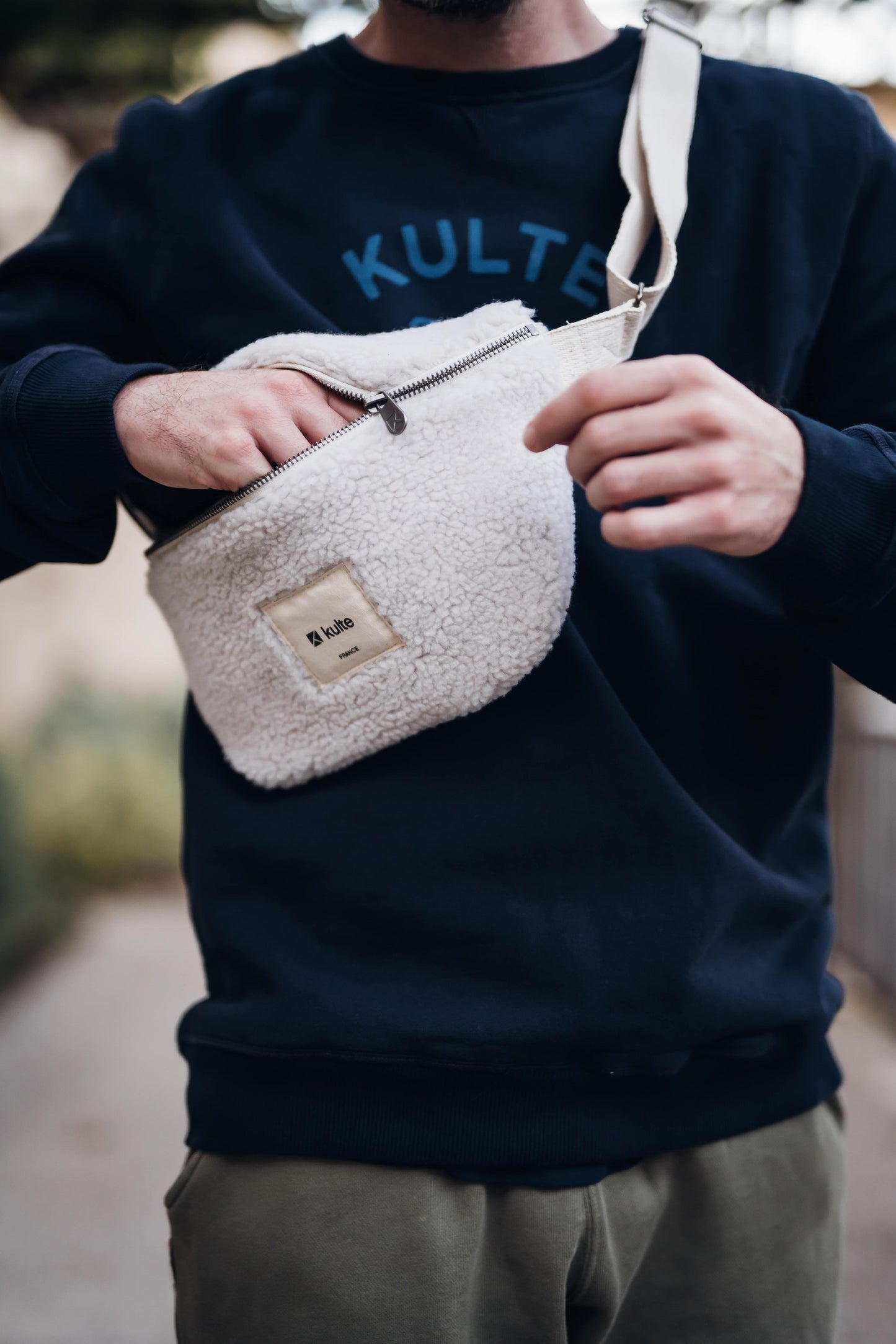 BANANE SHERPA OFF WHITE