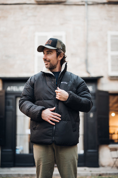 THE REVERSIBLE SHERPA OFF WHITE/BLACK