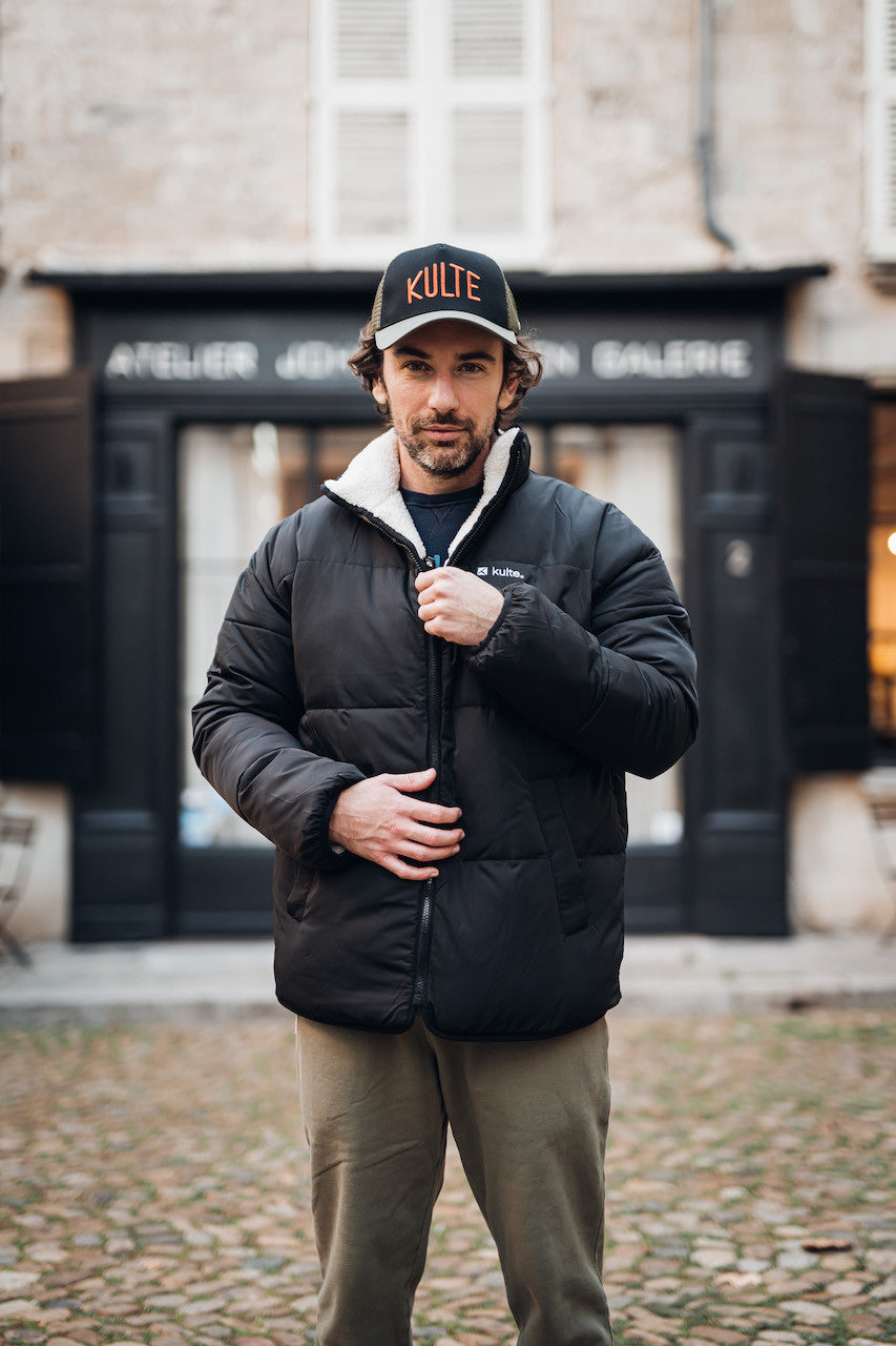 CASQUETTE VINTAGE KAKI BLACK