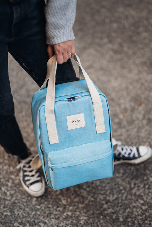 LIGHT BLUE BACKPACK