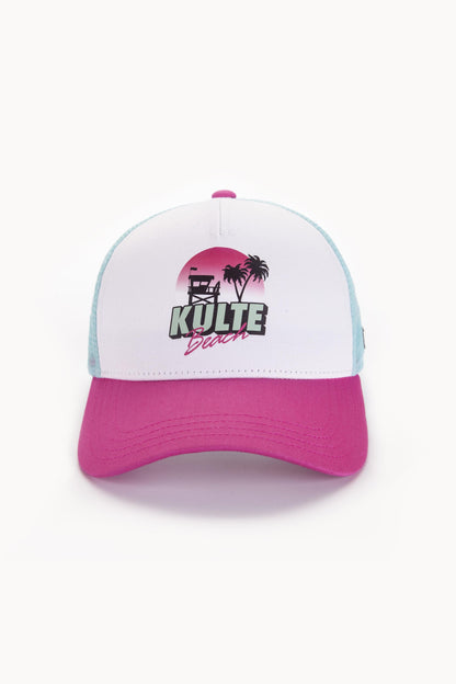 CASQUETTE MOTIF BEACH