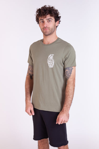 TEE SHIRT BOMB KAKI