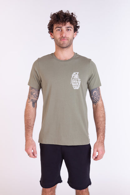 TEE SHIRT BOMB KAKI