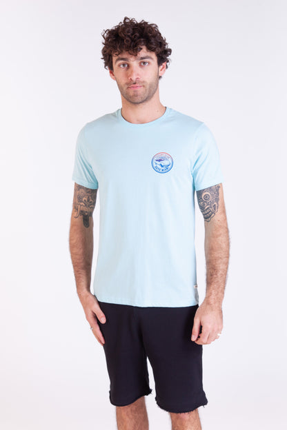 LUXURY CAR LIGHT BLUE T-SHIRT
