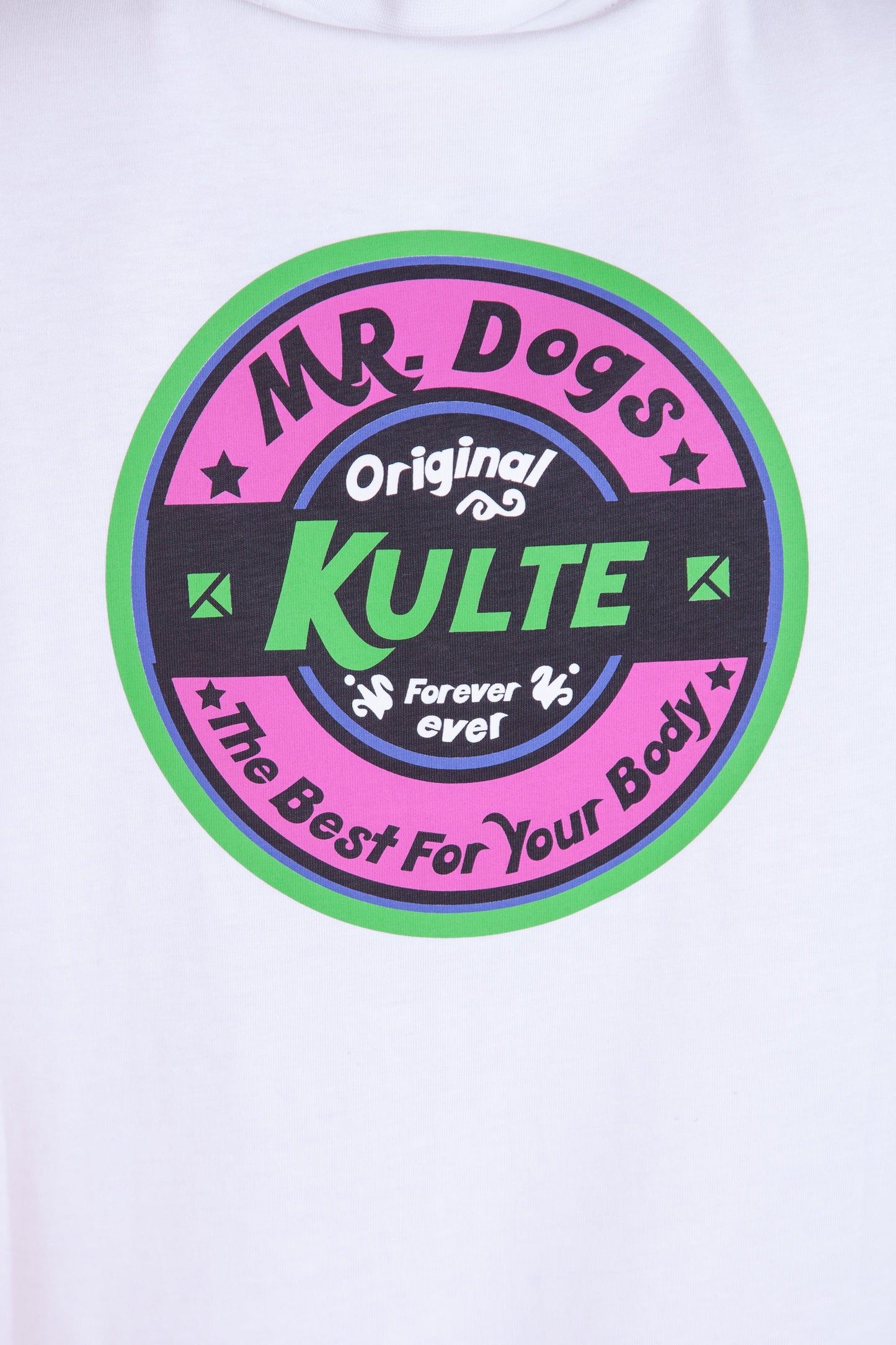 TEE SHIRT DOG WHITE