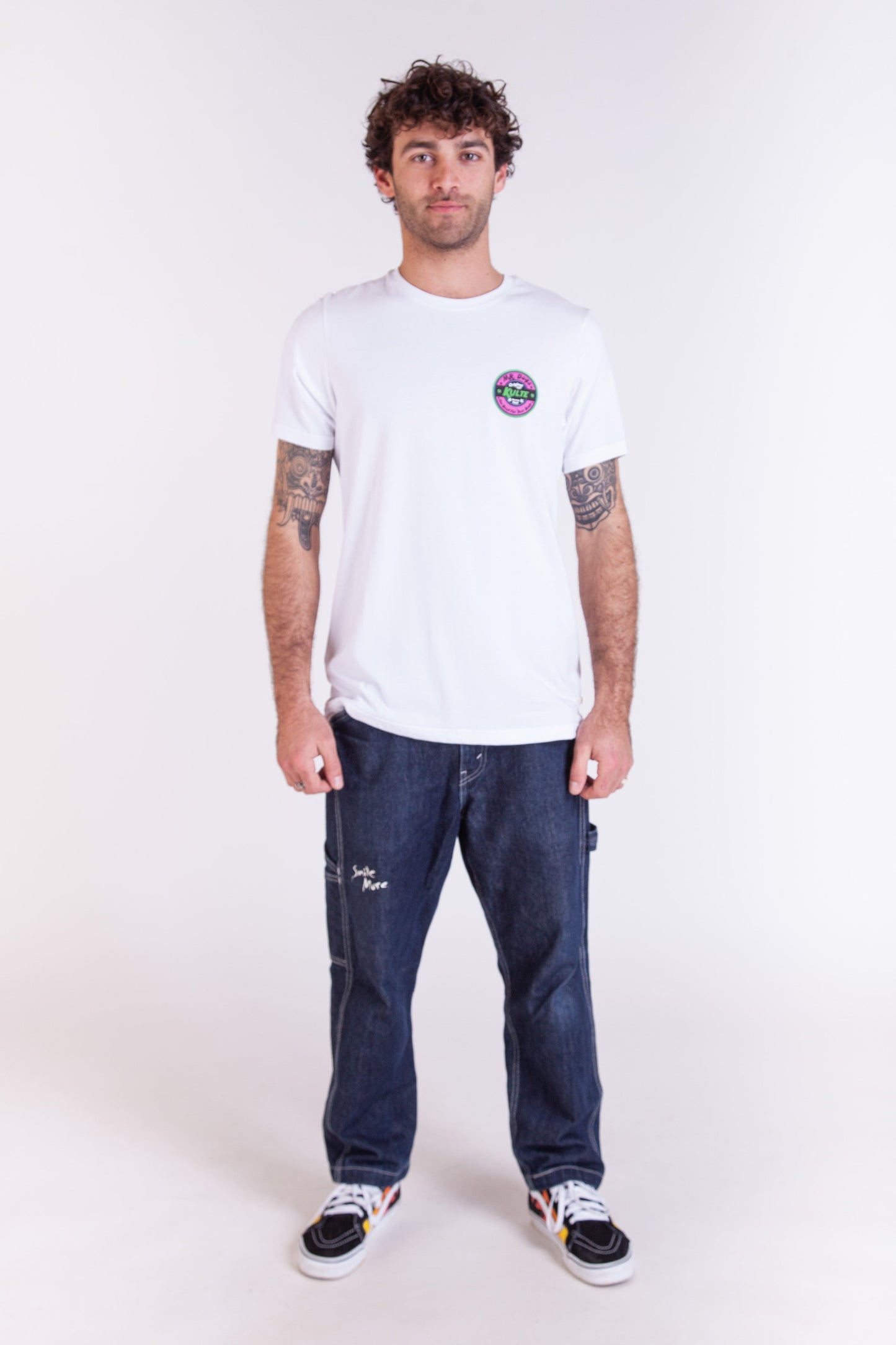 TEE SHIRT DOG WHITE