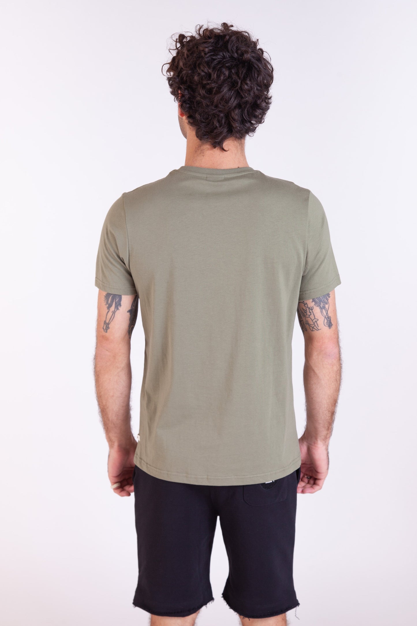 TEE SHIRT BEACH KAKI