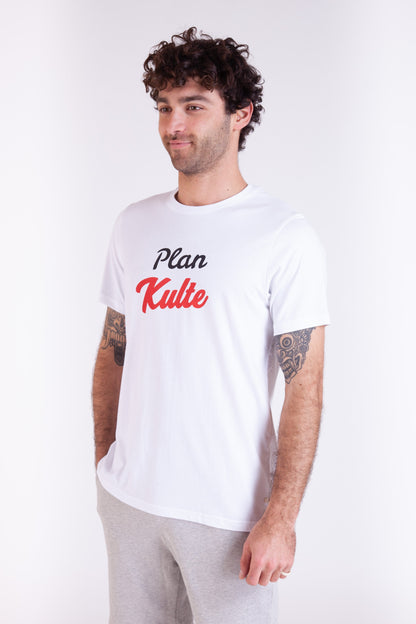 TEE SHIRT PLAN KULTE WHITE
