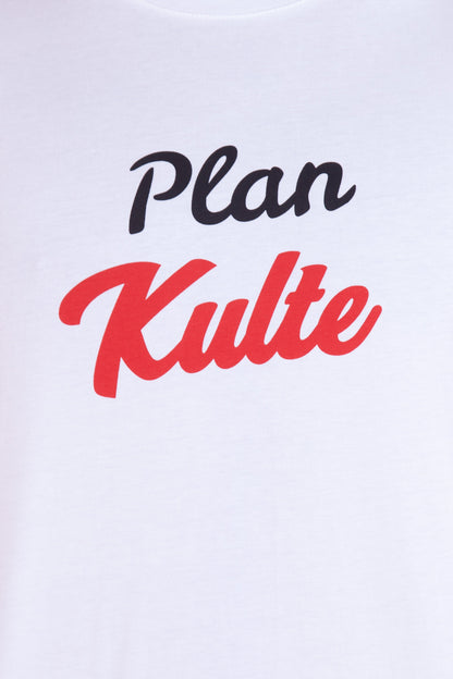 TEE SHIRT PLAN KULTE WHITE