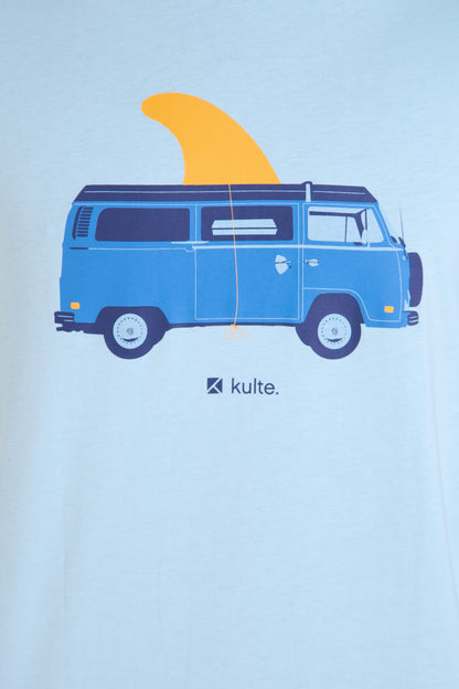 TEE SHIRT VAN LIFE LIGHT BLUE