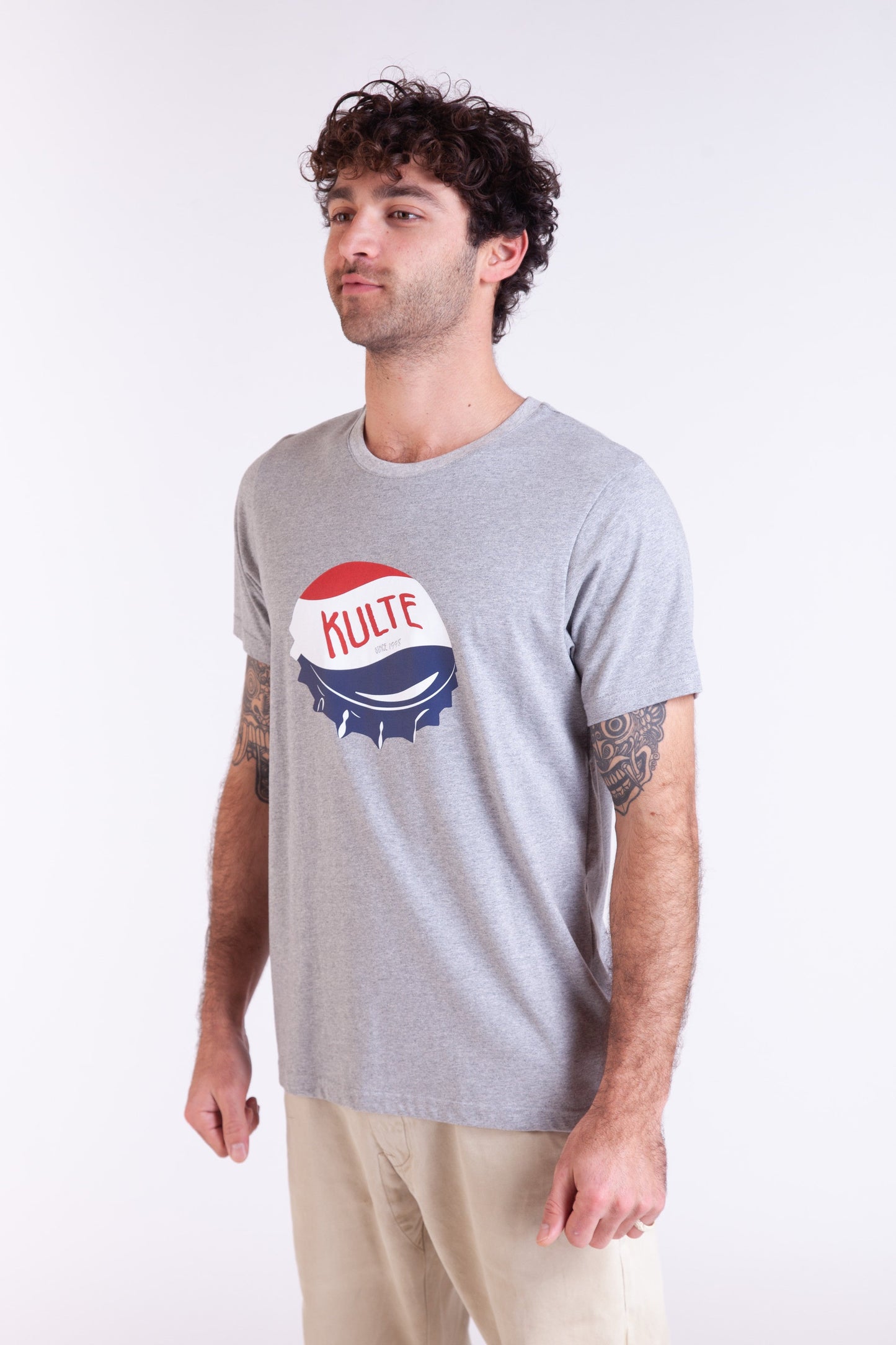 KPSULES GREY T-SHIRT