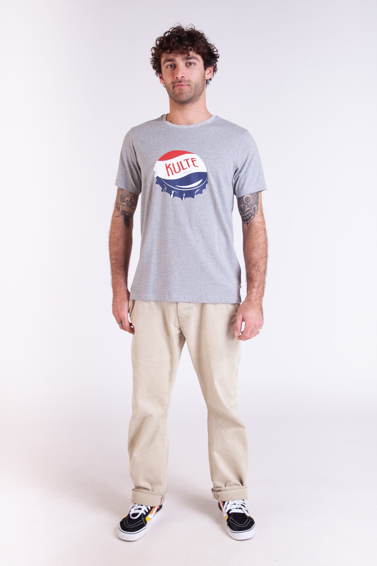 KPSULES GREY T-SHIRT
