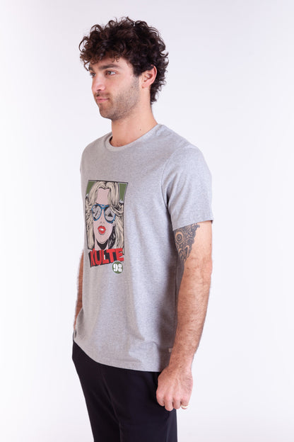 TEE SHIRT WTF GREY