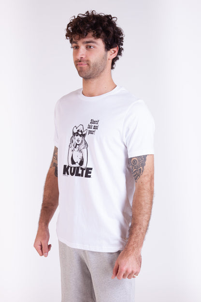 TEE SHIRT SHERIF WHITE