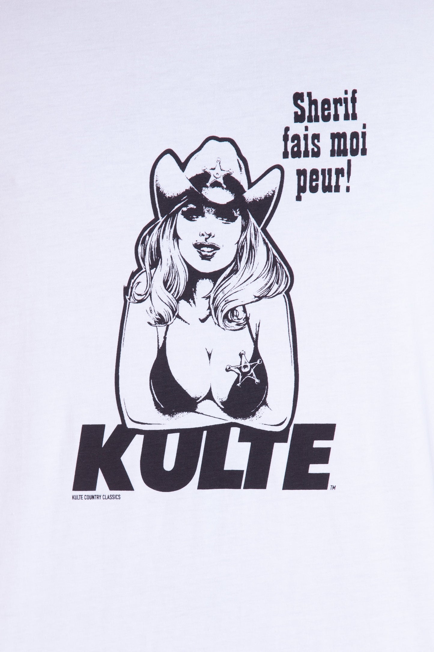 TEE SHIRT SHERIF WHITE