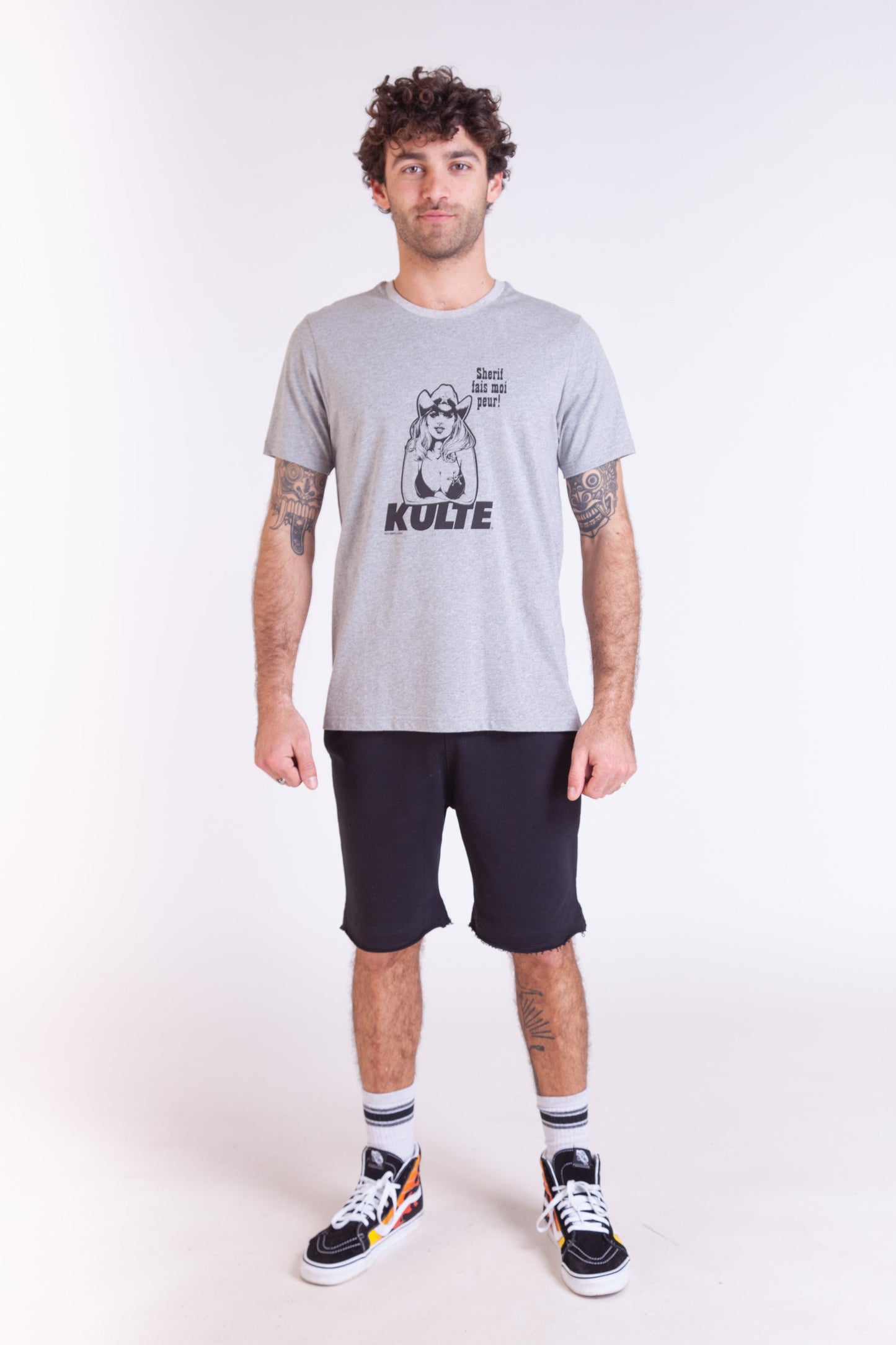 SHERIFF GREY T-SHIRT