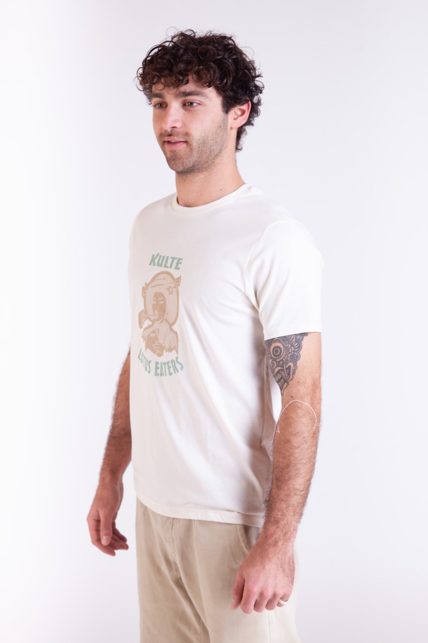 LOTUS OFF WHITE T-SHIRT