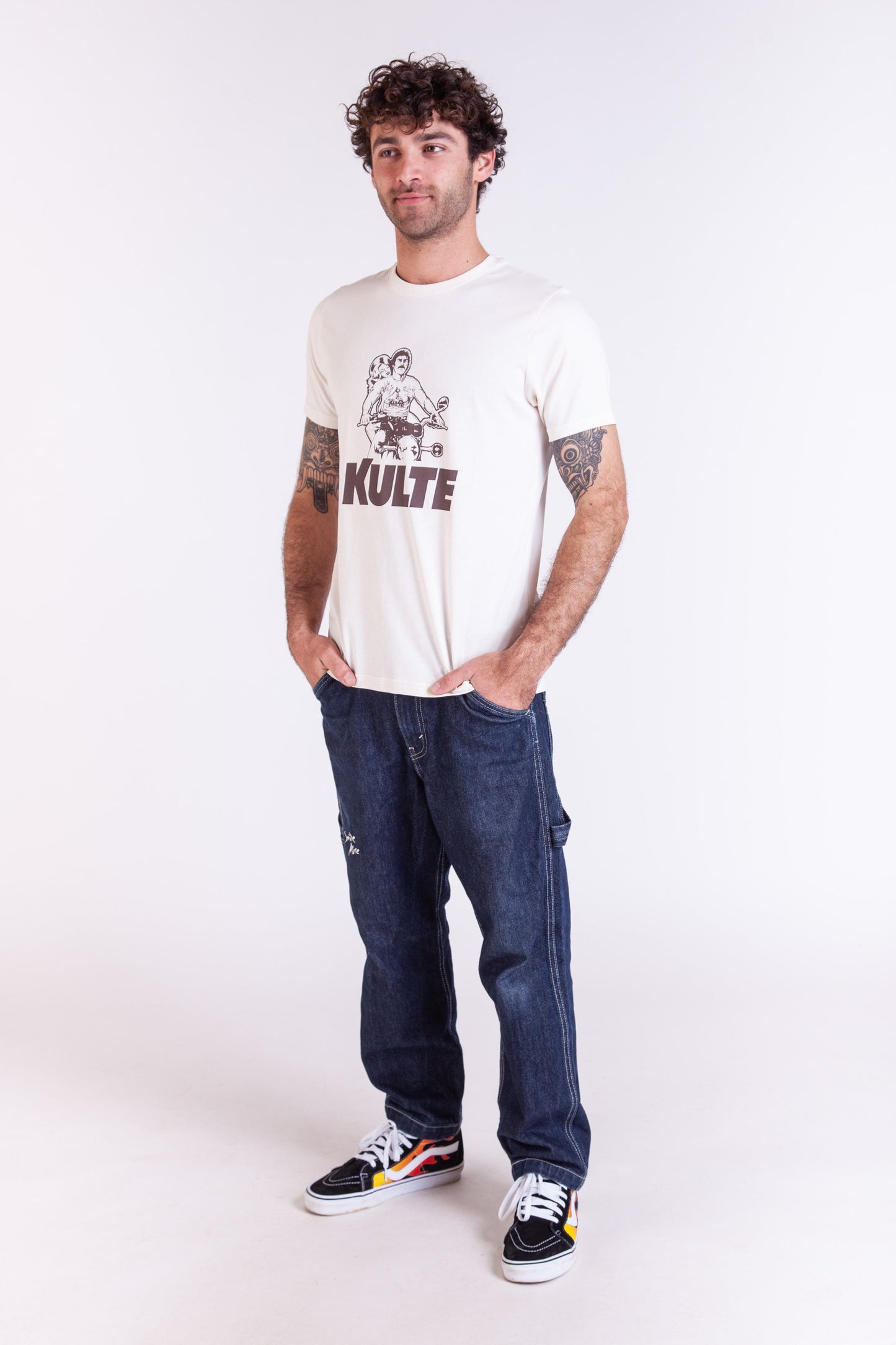 TEE SHIRT DOMINICIEN OFF WHITE