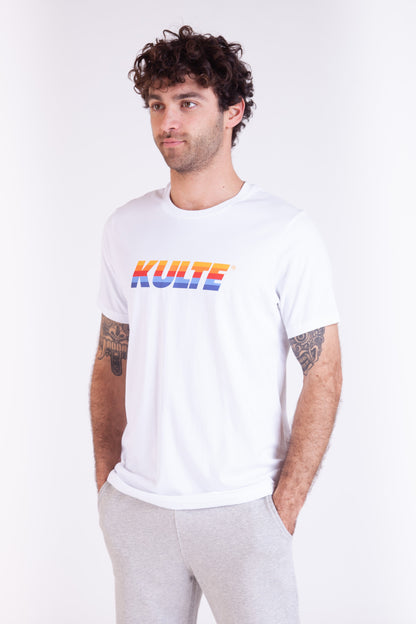 TEE SHIRT CORPO ITALIC WHITE