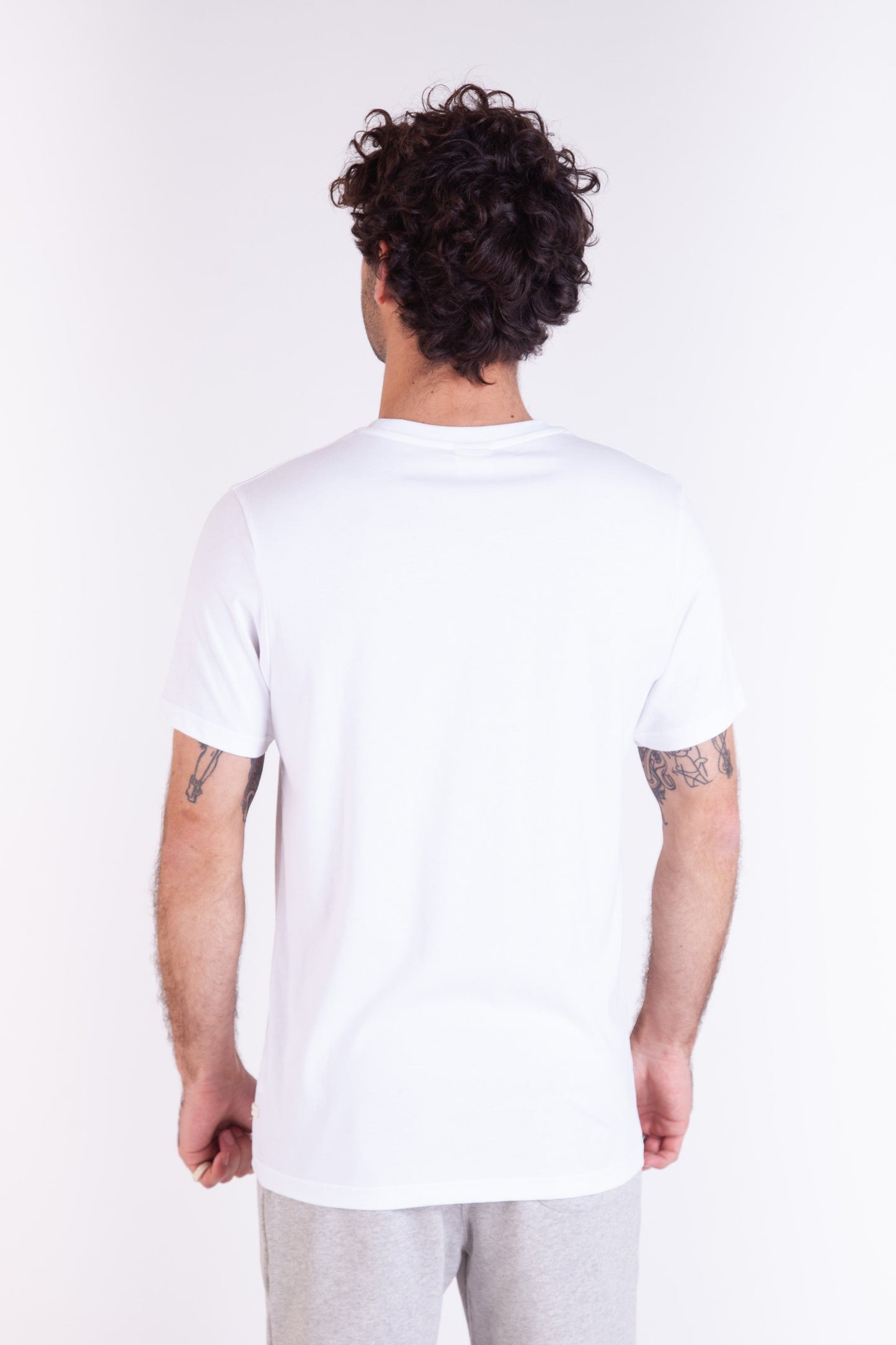 TEE SHIRT CORPO ITALIC WHITE