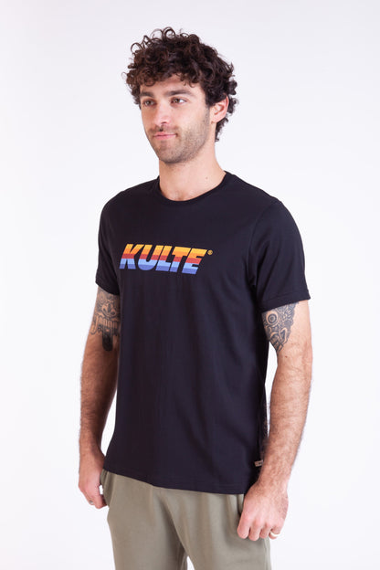 TEE SHIRT CORPO ITALIC BLACK