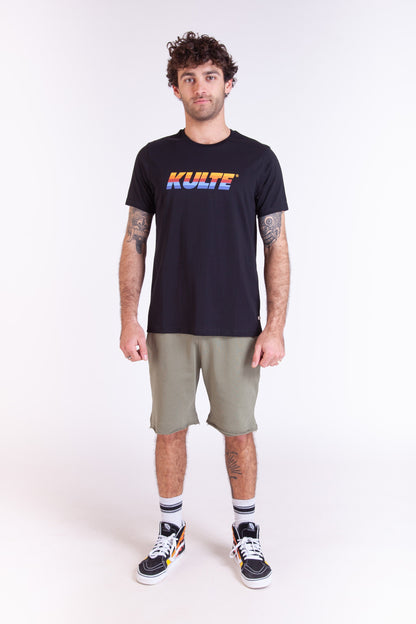 TEE SHIRT CORPO ITALIC BLACK