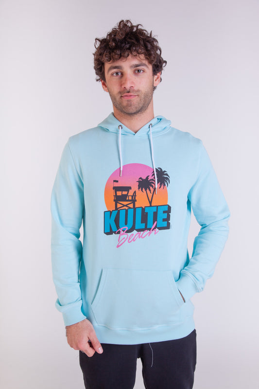 HOODIE BEACH LIGHT BLUE