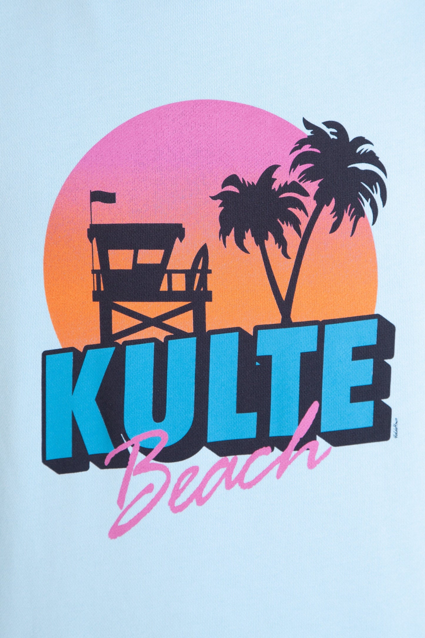 HOODIE BEACH LIGHT BLUE